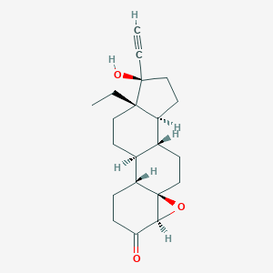 (4β,5β,17α)-4,5-Epoxy-13-ethyl-17-hydroxy-18,19-dinorpregn-20-yn-3-one图片