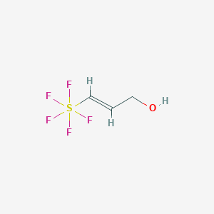 (3-Hydroxy-1-propenyl)sulfur pentafluoride图片