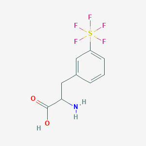 3-(Pentafluorosulfur)-DL-phenylalanine图片