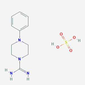 4-Phenylpiperazine-1-carboximidamide sulfate图片