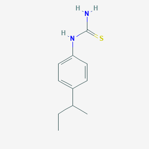 [4-(butan-2-yl)phenyl]thiourea图片