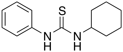 1-CYCLOHEXYL-3-PHENYL-2-THIOUREA图片