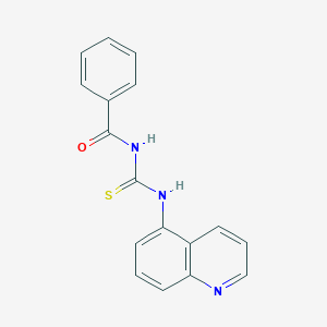 N-Benzoyl-N'-(5-quinolinyl)thiourea图片