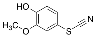 4-hydroxy-3-methoxyphenyl thiocyanate图片