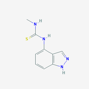 N-(1H-indazol-4-yl)-N'-methylthiourea图片