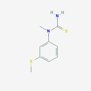 1-methyl-1-[3-(methylsulfanyl)phenyl]thiourea图片