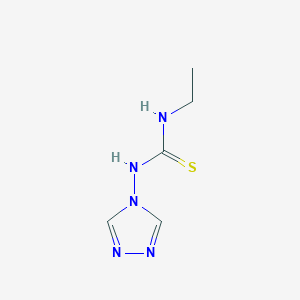 N-ethyl-N'-(4H-1,2,4-triazol-4-yl)thiourea图片