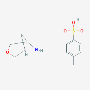 3-Oxa-6-aza-bicyclo[3,1,1]heptane tosylate图片