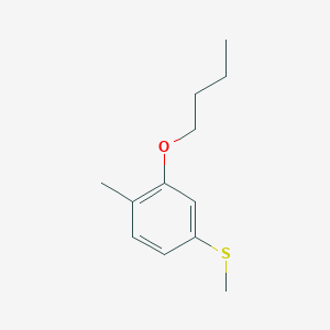 3-n-Butoxy-4-methylphenyl methyl sulfide图片