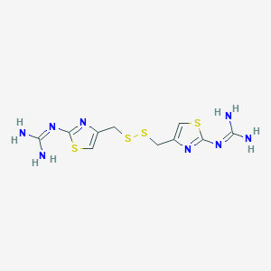 Bis[(2-guanidino-4-thiazolyl)methyl]disulfide(85%)(Famotidine Impurity)图片