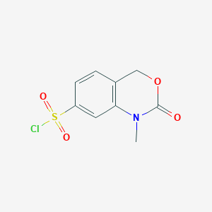 1-Methyl-2-oxo-1,4-dihydro-2H-benzo[d][1,3]oxazine-7-sulfonyl chloride图片