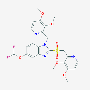 N-[(3,4-Dimethoxy-2-pyridinyl)methyl] Pantoprazole Sulfone图片