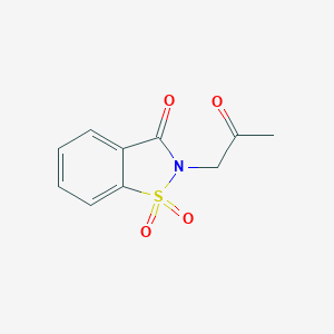 2-(2-Oxopropyl)-1,2-benzisothiazol-3(2H)-one 1,1-dioxide图片