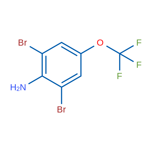 2,6-二溴-4-(三氟甲氧基)苯胺图片