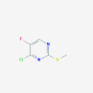 4-chloro-5-fluoro-2-(methylsulfanyl)pyrimidine图片