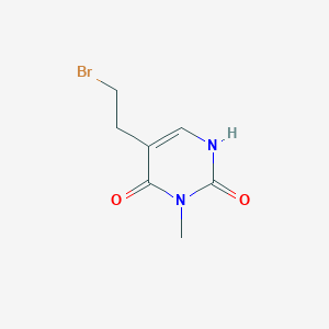 5-(2-bromoethyl)-3-methyl-2,4(1H,3H)-pyrimidinedione图片