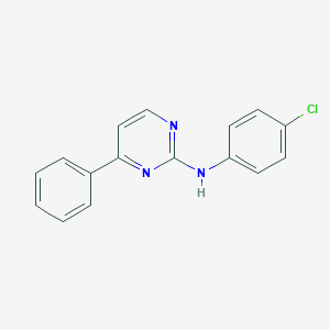 2-(4-Chlorophenyl)amino-4-phenylpyrimidine图片
