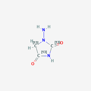 1-Amino Hydantoin-13C3图片