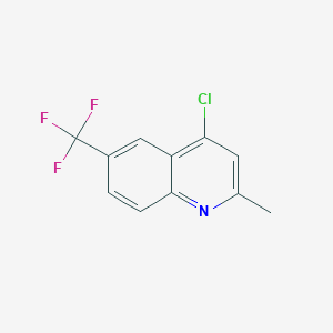 4-chloro-2-methyl-6-(trifluoromethyl)quinoline图片