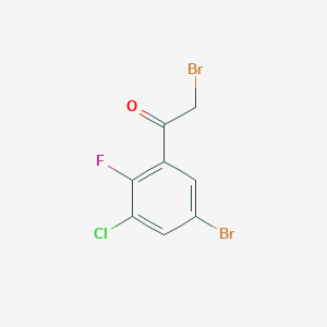 5'-Bromo-3'-chloro-2'-fluorophenacyl bromide图片