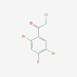 2',5'-Dibromo-4'-fluorophenacyl chloride图片