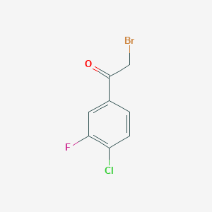 3-Fluoro-4-chlorophenacyl bromide 98%图片