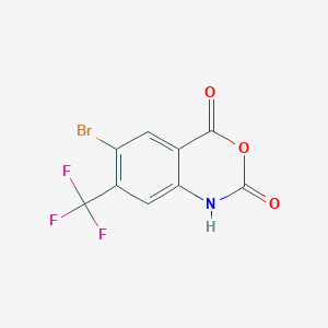 5-Bromo-4-(trifluoromethyl)isatoic anhydride图片