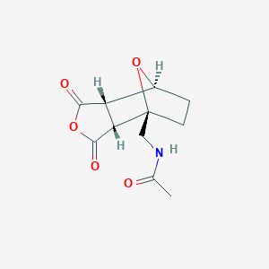 exo-cis-(+/-)-1-(N-Acetylmethyl)-7-oxabicyclo[2,2,1]heptane-2,3-dicarboxylic anhydride图片