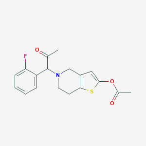Descyclopropyl-2-oxopropyl Prasugrel图片