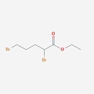 Ethyl 2,5-dibromopentanoate图片