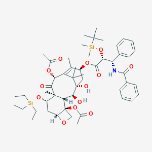 7-O-(Triethylsilyl)-2'-O-tert-butyl(dimethyl)silyl-2-debenzoyl Paclitaxel图片