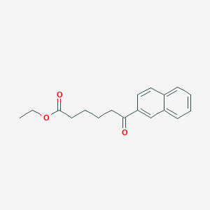 Ethyl 6-(2-naphthyl)-6-oxohexanoate图片