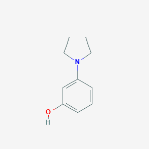 3-(pyrrolidin-1-yl)phenol图片
