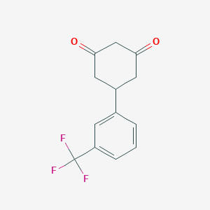 5-[3-(Trifluoromethyl)phenyl]cyclohexane-1,3-dione图片
