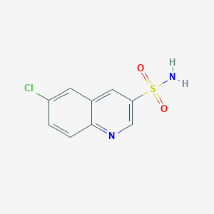 6-Chloroquinoline-3-sulfonamide图片