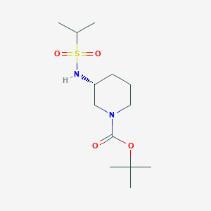 (R)-tert-Butyl 3-(Propane-2-sulfonamido)piperidine图片
