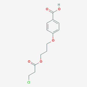 4-(3-((3-Chloropropanoyl)oxy)propoxy)benzoic acid图片
