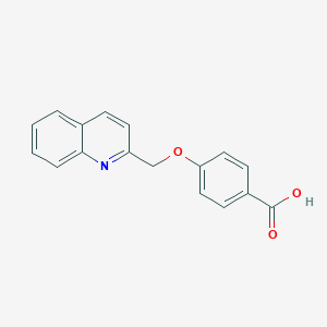 4-(Quinolin-2-ylmethoxy)benzoic Acid图片