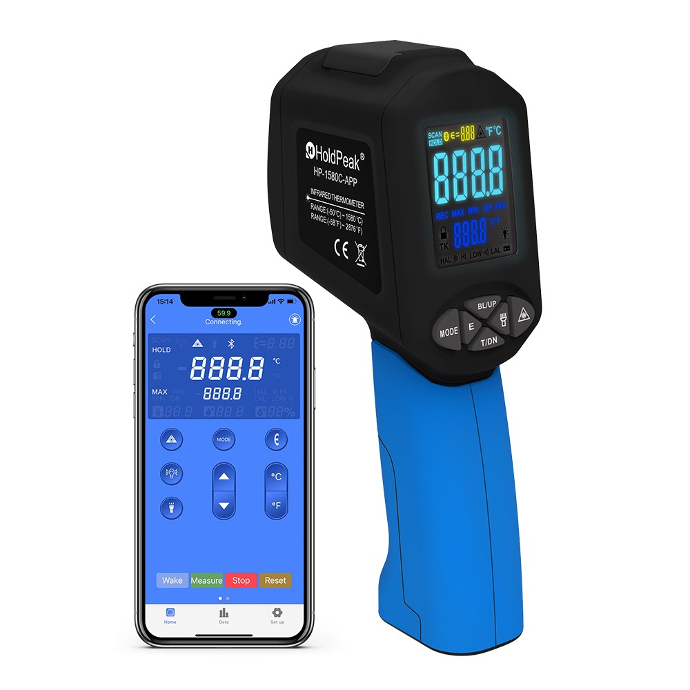 高温红外测温仪HP-1580C-APP图片