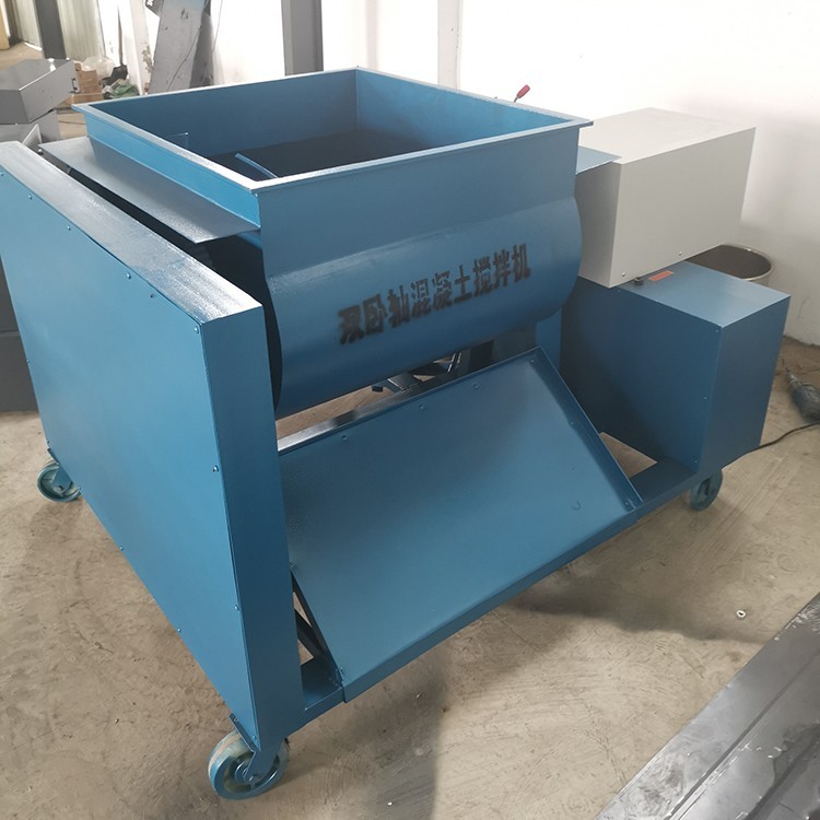 HJS-60强制式双卧轴混凝土搅拌机图片