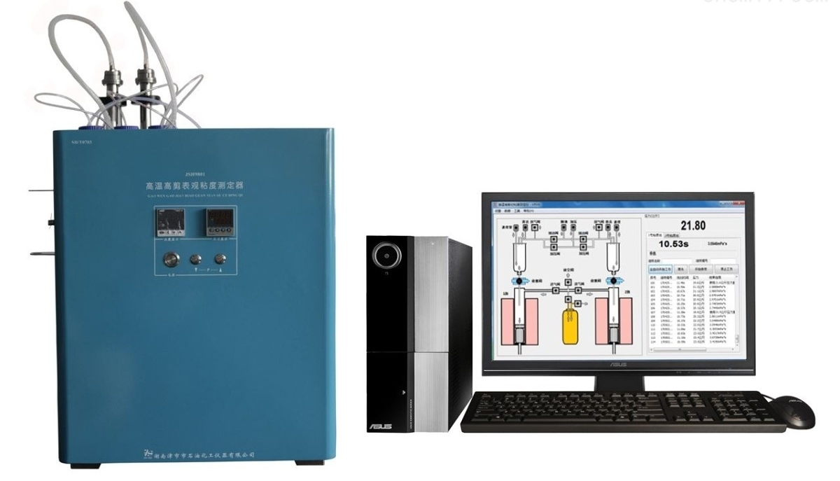 JSH9801高温高剪表观粘度测定器图片