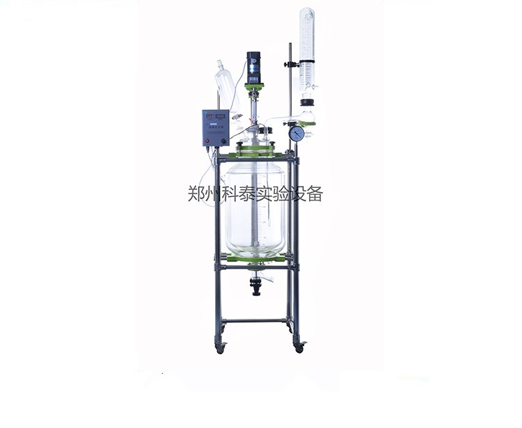 双层玻璃反应釜GK-50L图片