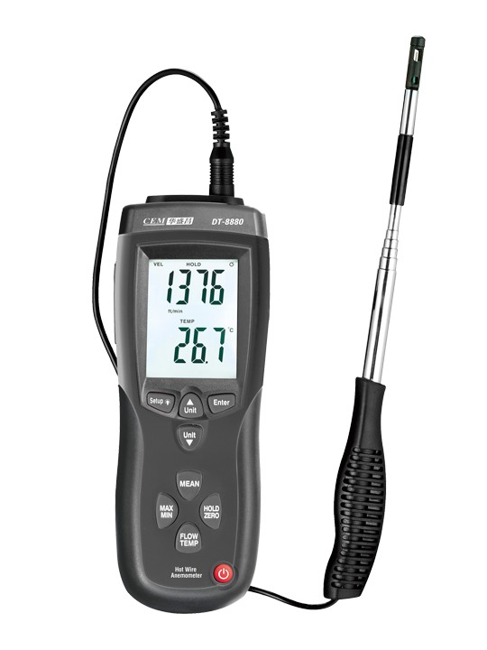 DT-8880专业热敏式风速仪图片