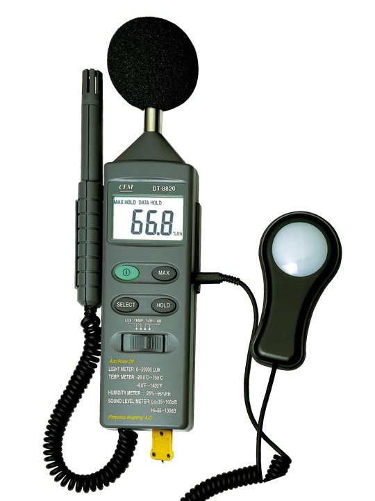DT-8820四合一多功能环境测试仪图片