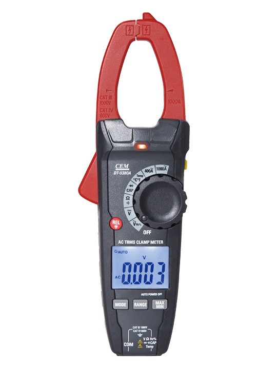 DT-9381A 1000A真有效值工业级数字钳形表图片