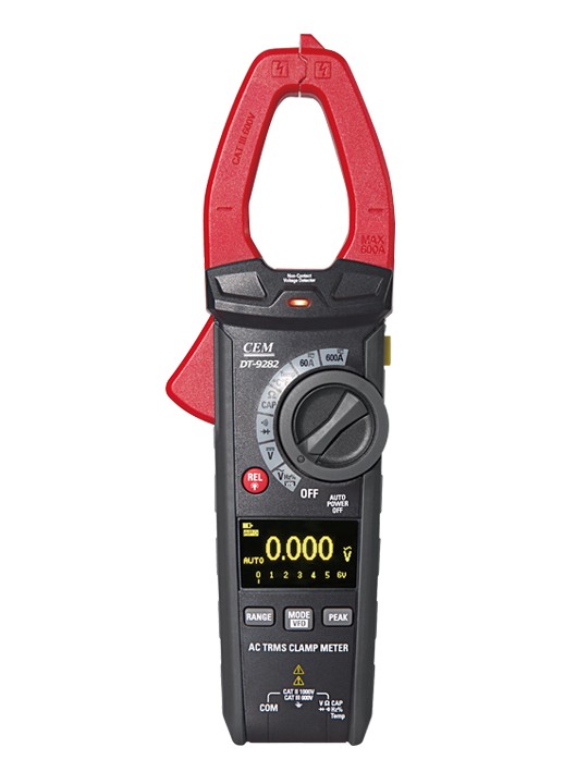 DT-9282 600A真有效值工业级数字钳形表图片