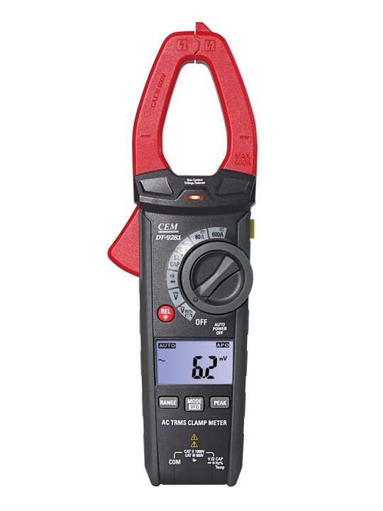 DT-9281 600A真有效值工业级数字钳形表图片