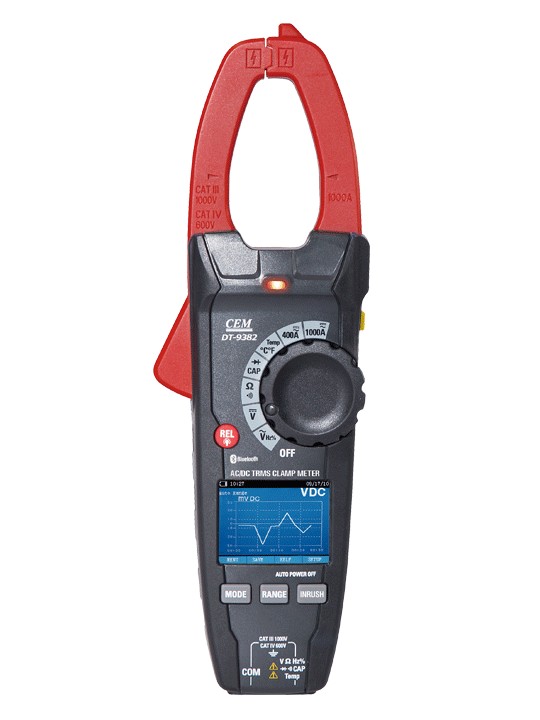 DT-9382 1000A真有效值工业级数字钳形表图片