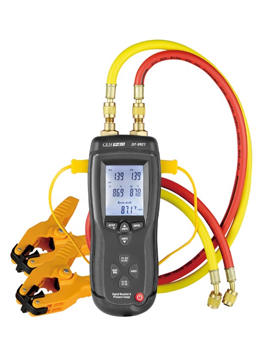 DT-8921专业级电子冷媒压力表图片