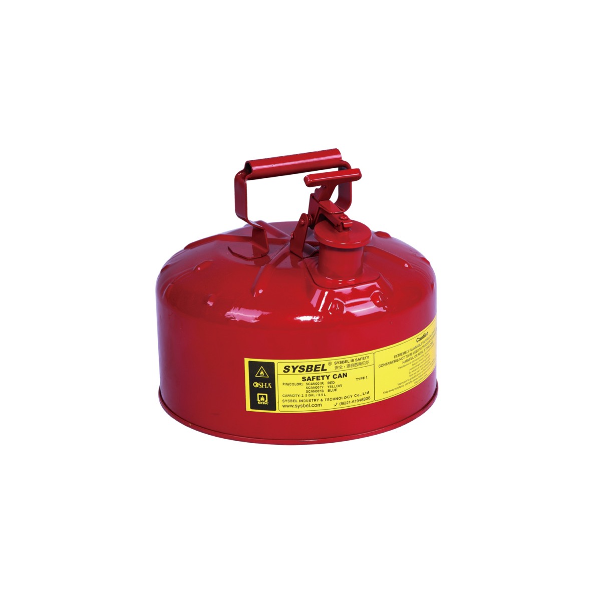 I型金属安全罐(2.5Gal/9.5L)图片